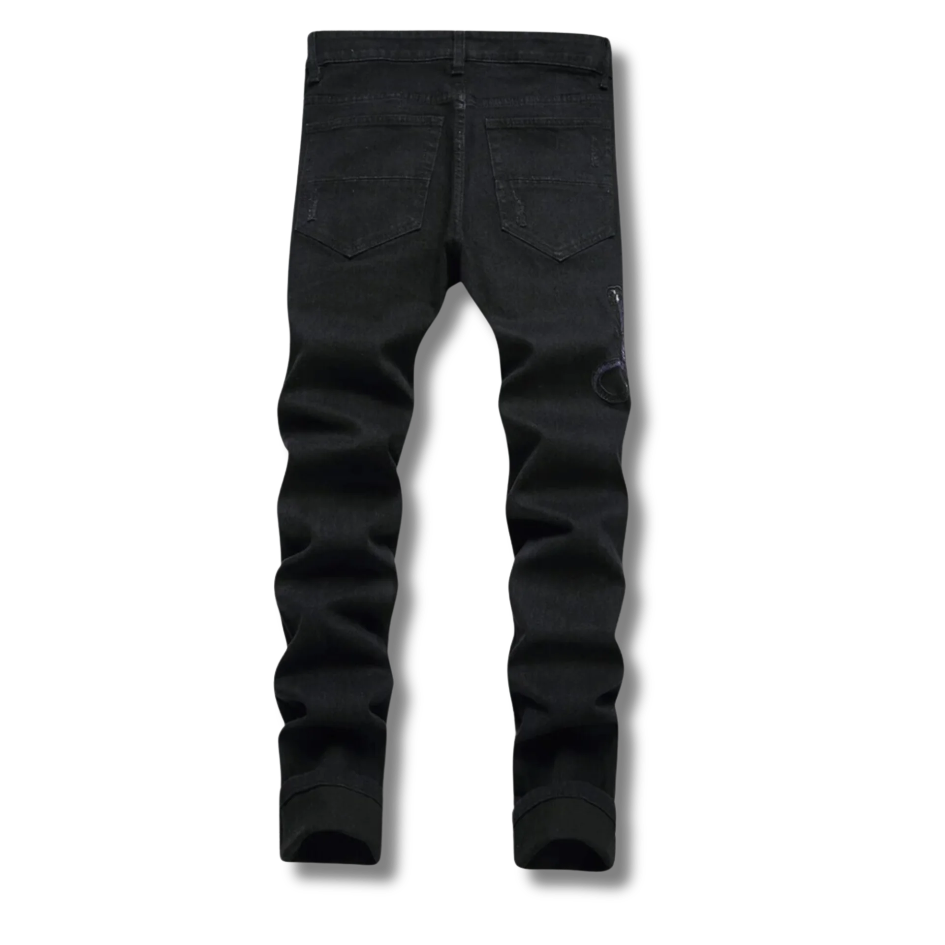 Black Python Jeans Nestify